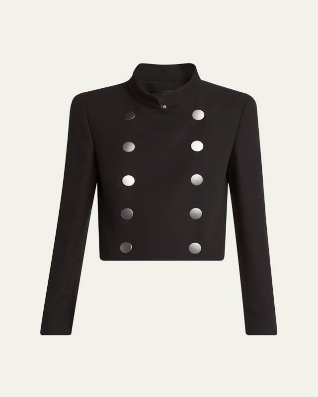 Double-Breasted Short Jacket